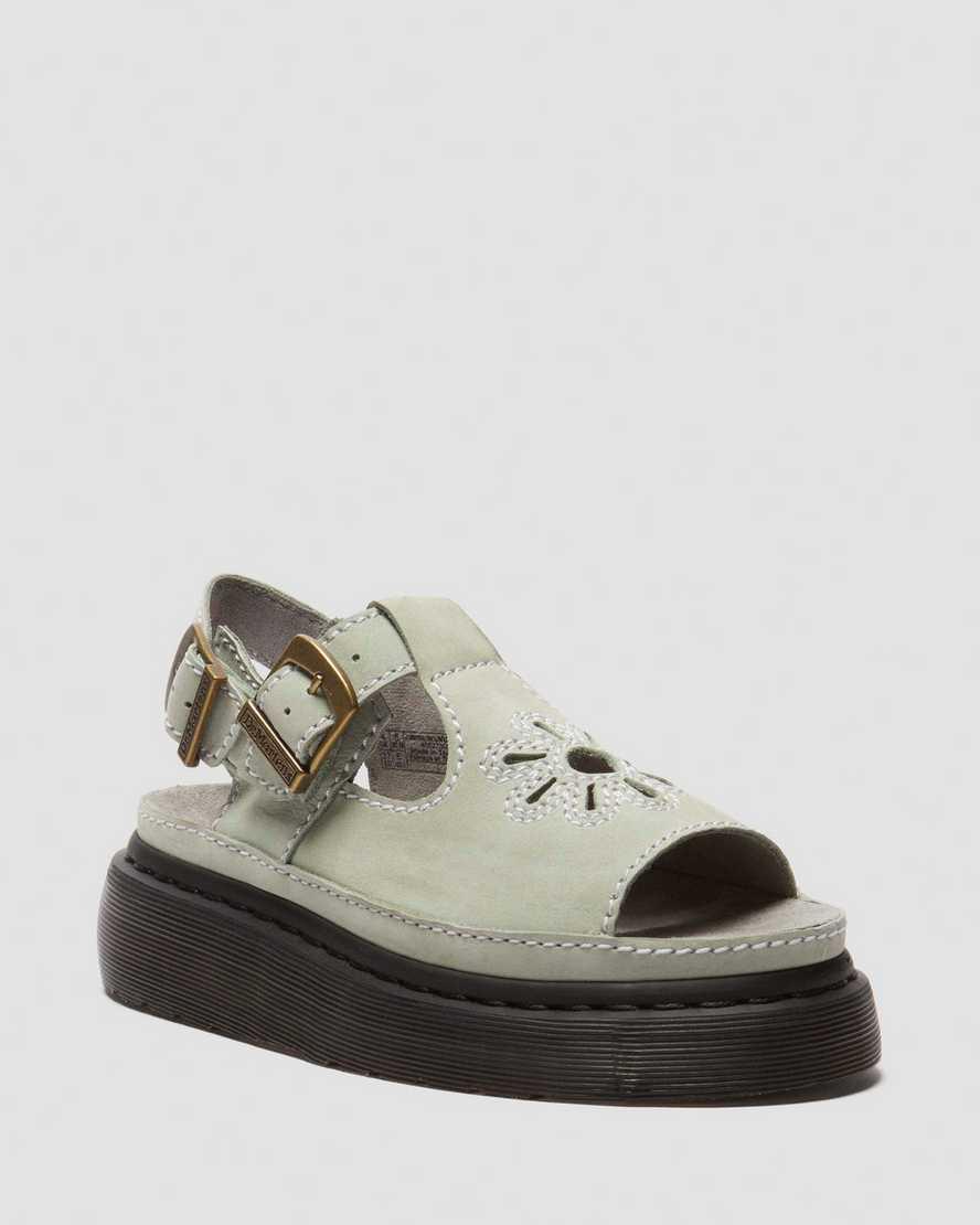 DR MARTENS Dunnet Flower Buttersoft leather sandals