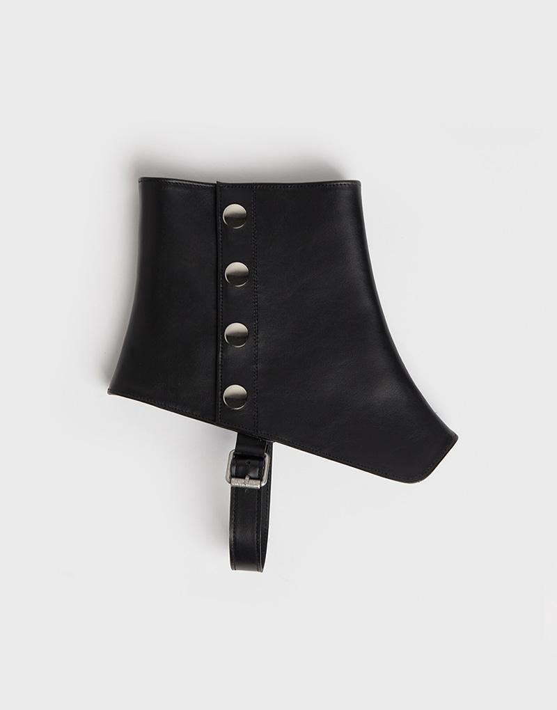 ALLOUE ankle spats_black