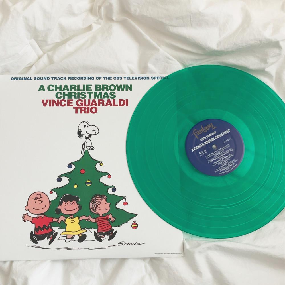 찰리브라운 크리스마스 Vince Guaraldi Trio 그린컬러반 LP
