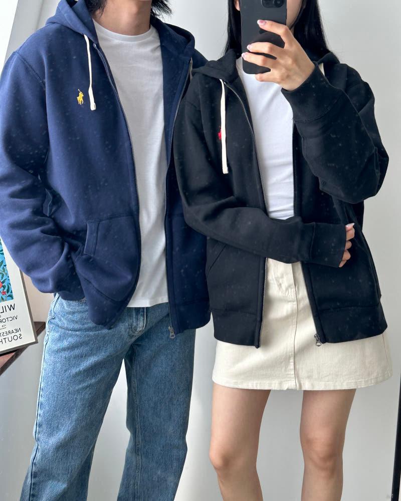 폴로 랄프로렌 남녀공용 풀집업 후드티 후드집업 맨투맨