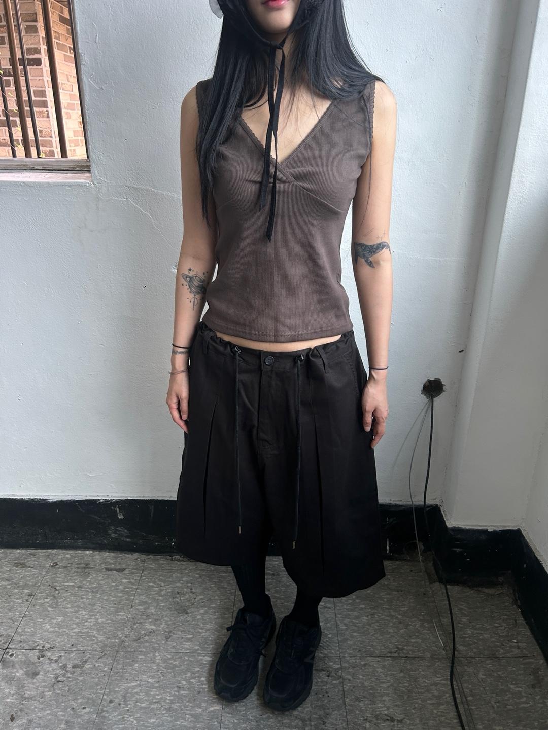 vtg stitch pique top