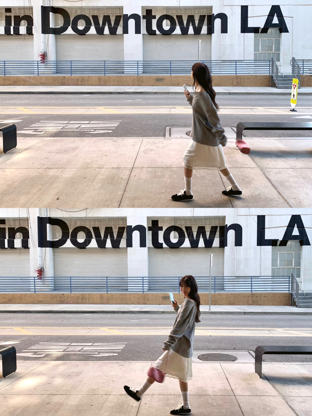 피터앤웬디 [🌴꾸안꾸/문의폭주💌] 샌드 와플 버튼 티셔츠