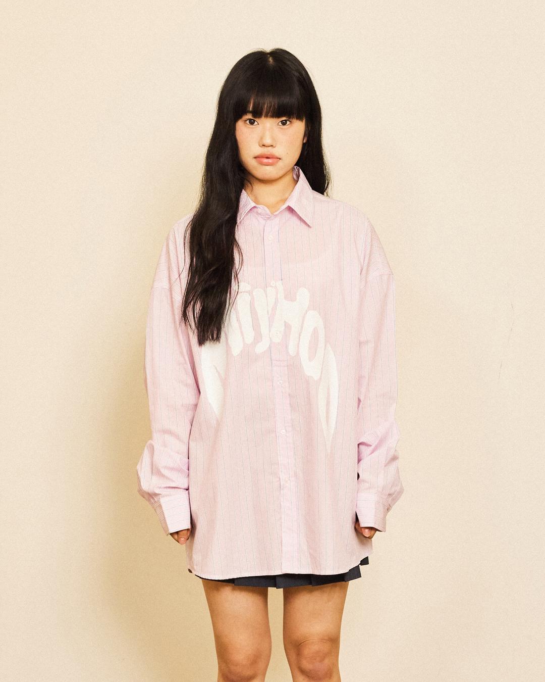 STRIPE SHIRTS (PINK)