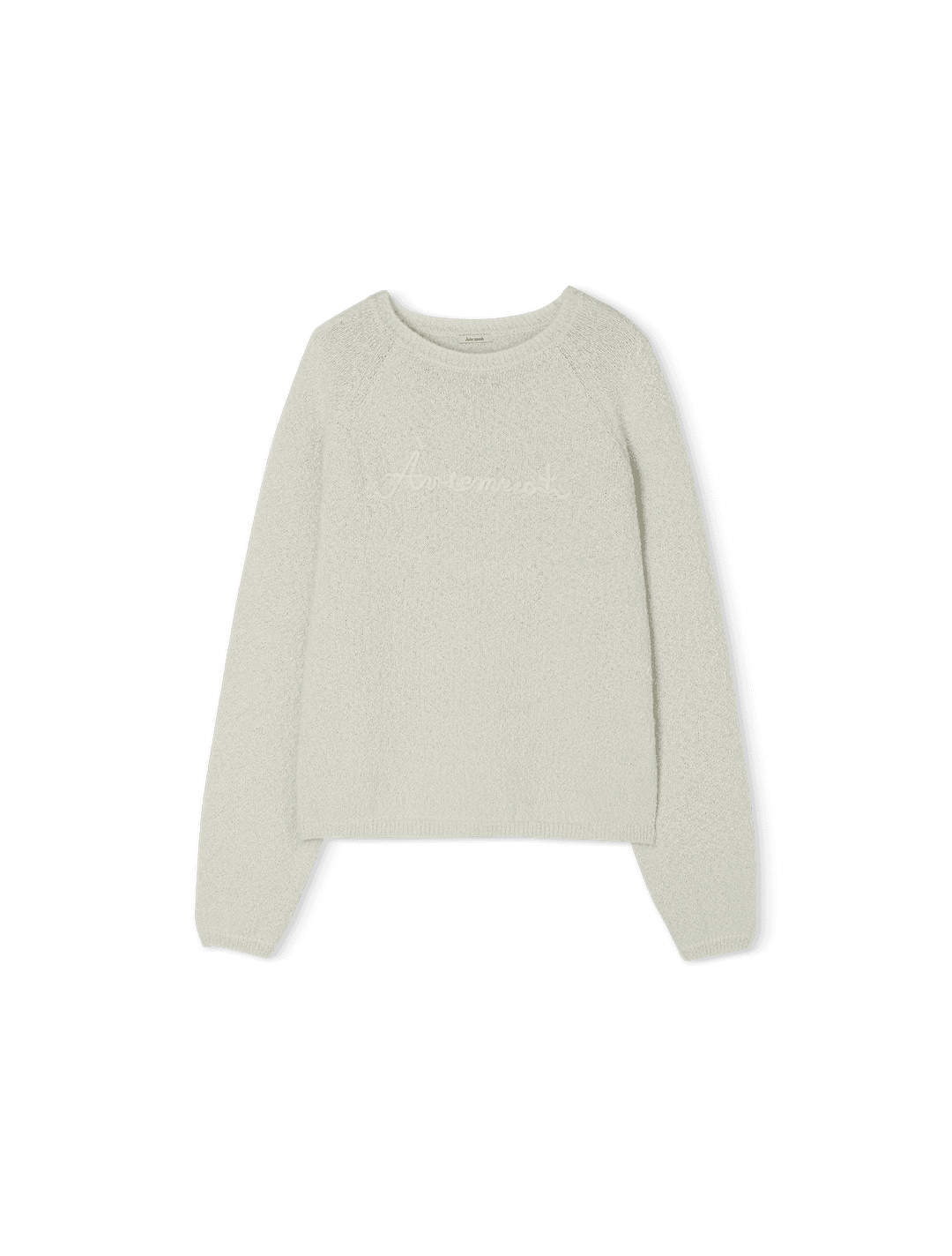 핸드 스티치 부클레 스웨터