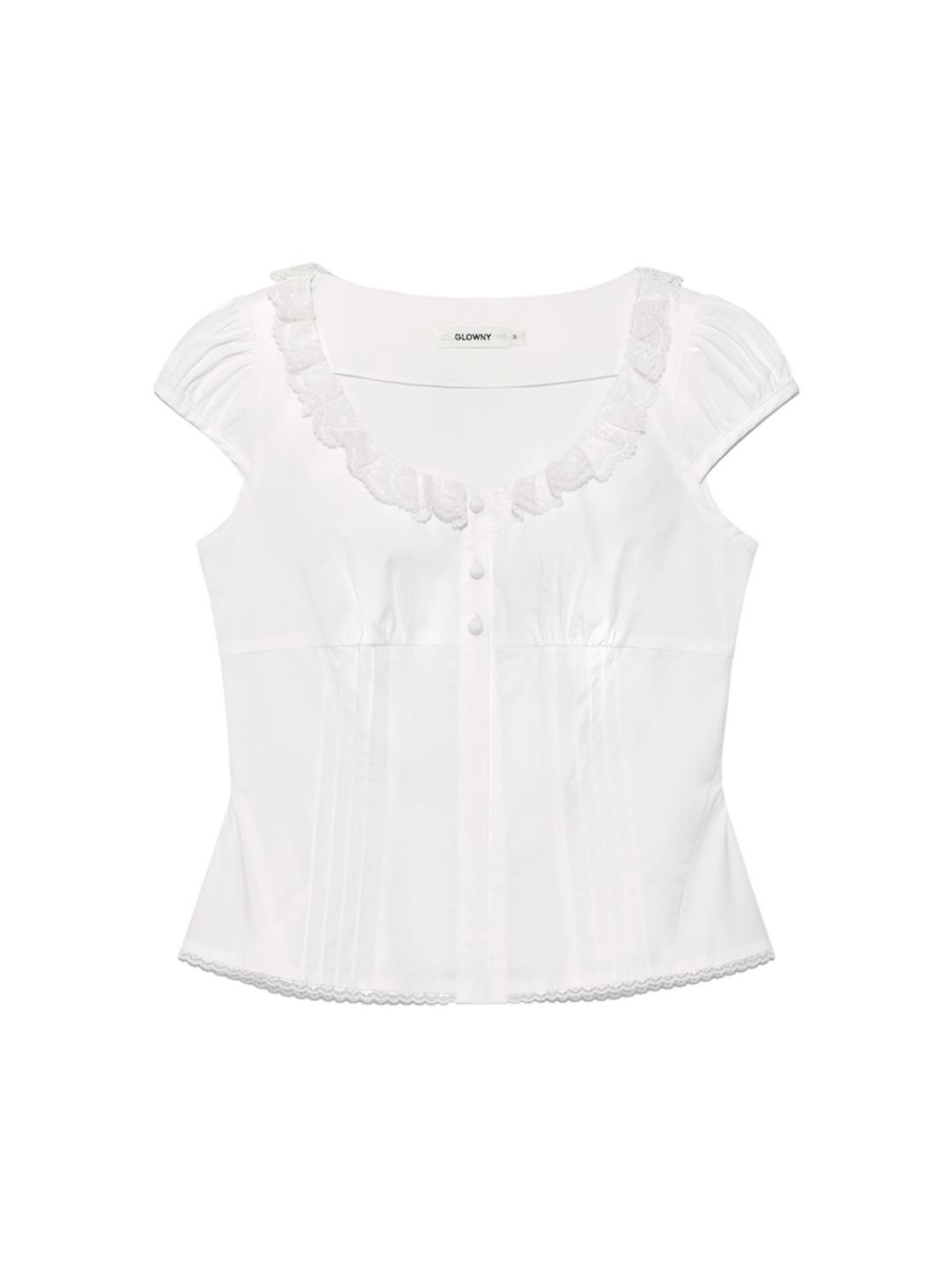 SUGAR PUFF BLOUSE (WHITE)