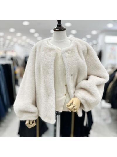 반에이크 HC41 하이드단추 퍼자켓 VB5YFUM506Z (44000911)