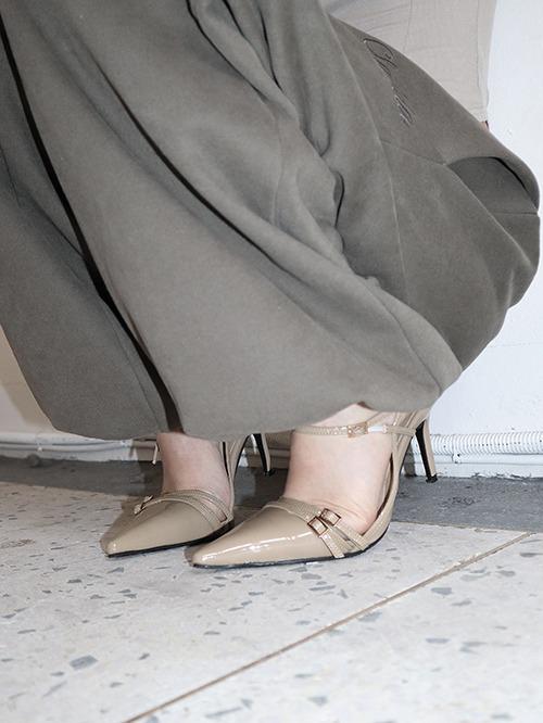 클라따 patent stiletto heel, 3color