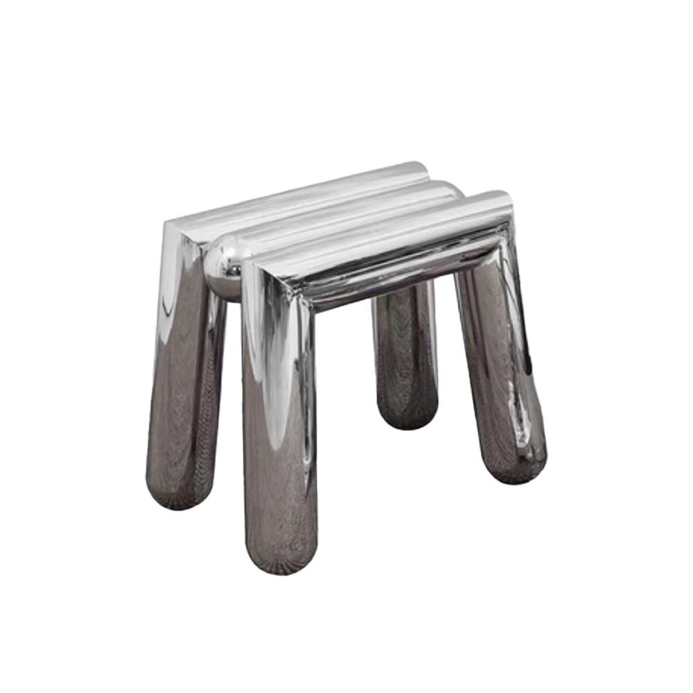 코제 스틸 튜브 스툴 테이블 협탁