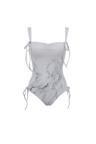 [6/12 예약배송]Printed swimsuit (Gray)
