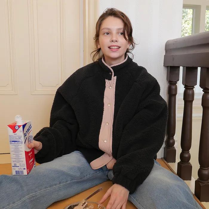 [얼리윈터] Poppy Fleece Jumper - Charcoal