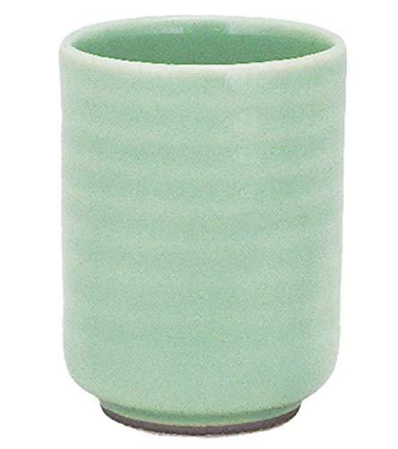 初山 KILNS TEA YELLOW GREEN 6 Φ X 8.5HCM 天? 청자(6박) 길이 차그릇(소) YH - 257 - 25