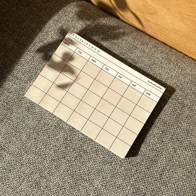콜렉티브 먼슬리 메모패드