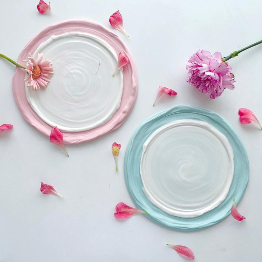 [로디앳홈] 심사영작가 컬러 메모리 플랫 시리즈 S/M (핑크/블루)