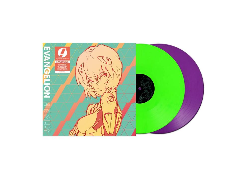 [예약판매] [LP] 영화 에반게리온(Evangelion) Finally Neon Green Pruple