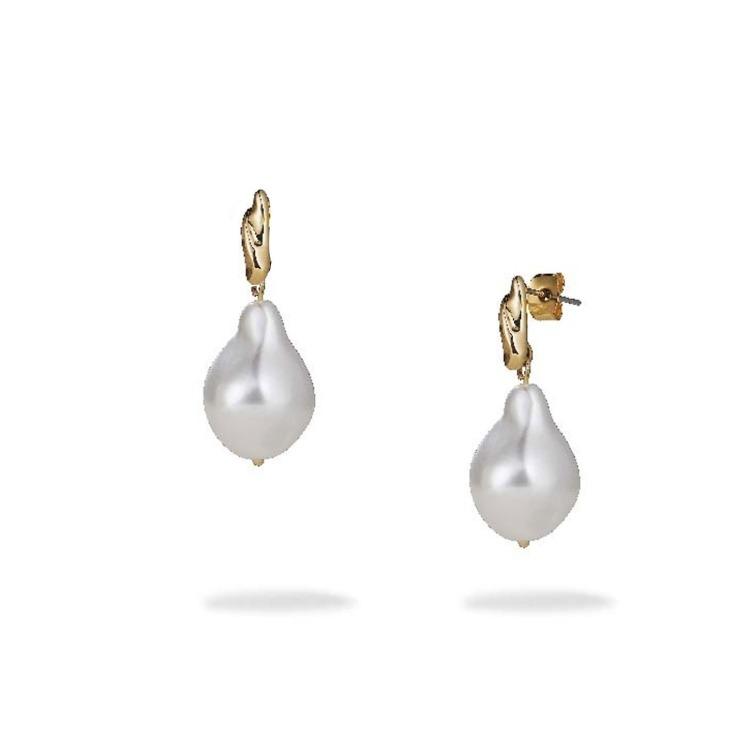 Baroque Pearl Dangle Earring