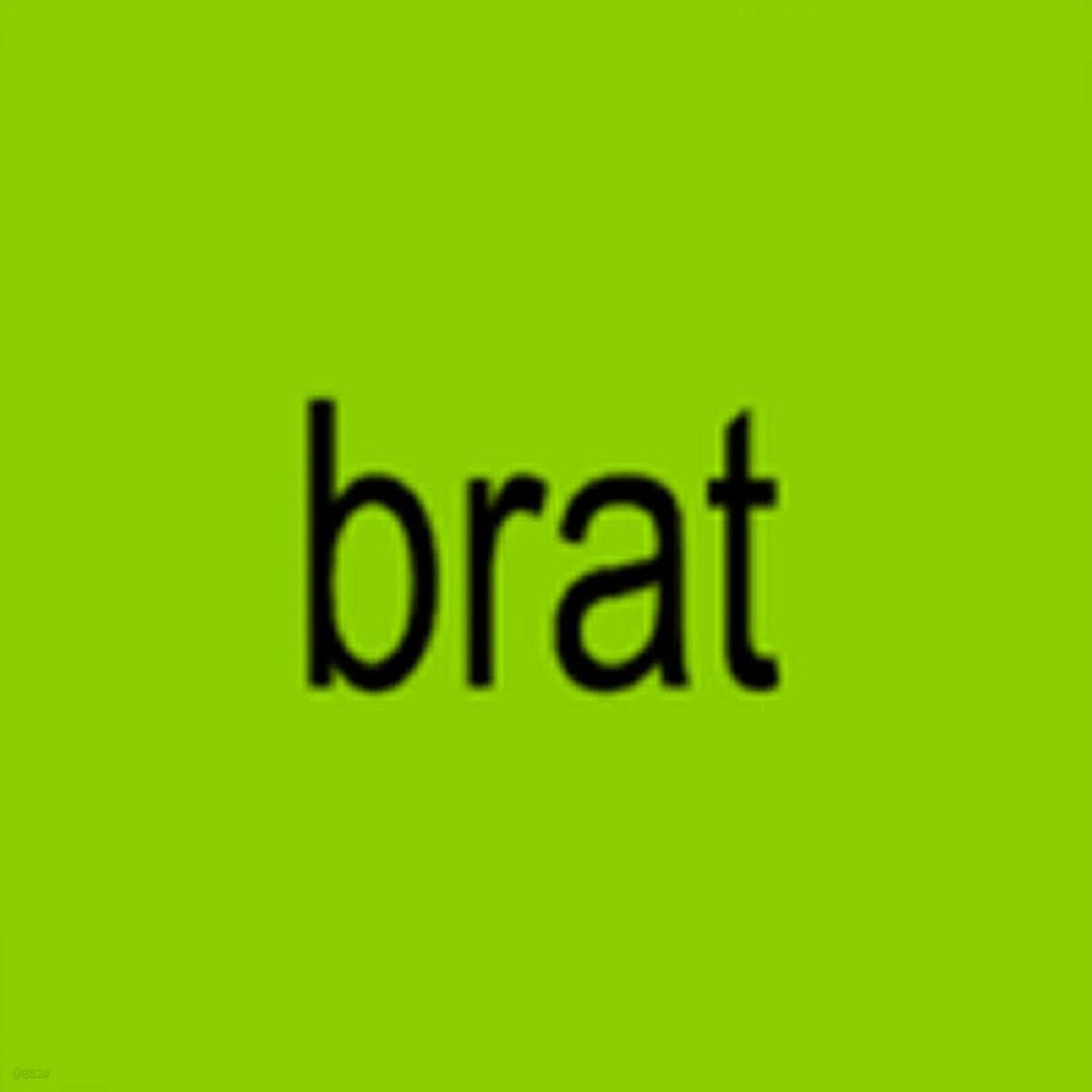 Charli XCX (찰리 엑스씨엑스) - 6집 Brat [블랙 아이스 컬러 LP]