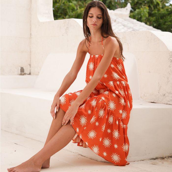 SOLEIL TIERED SKIRT