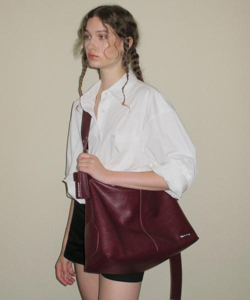 [FITB X 다샤] D. Wide Strap Bag (wine)