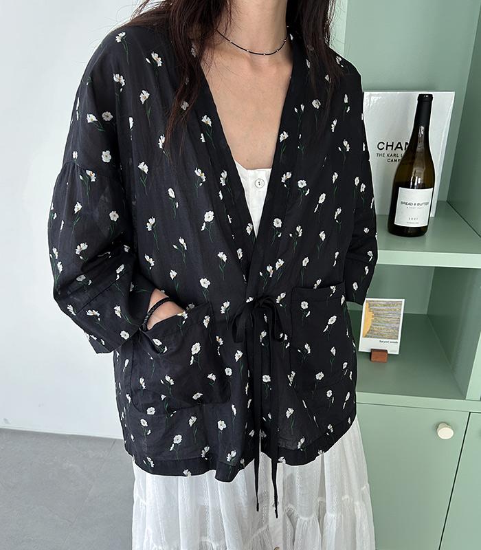 m_멜라 스트링 가디건 [2차 재입고]