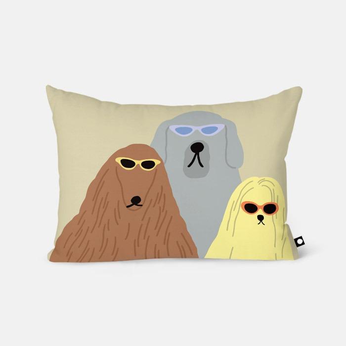 I see you_dog 베개 커버