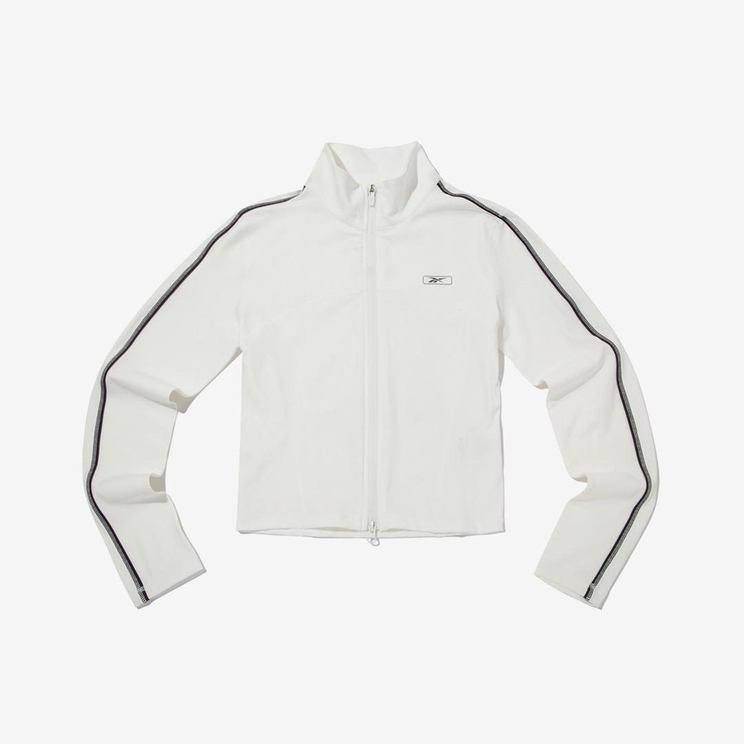 나노 피티드 풀집업 (W) - 화이트