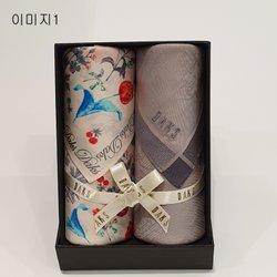 닥스 남녀 손수건 2매 세트 2종 택 1 DAKS2031