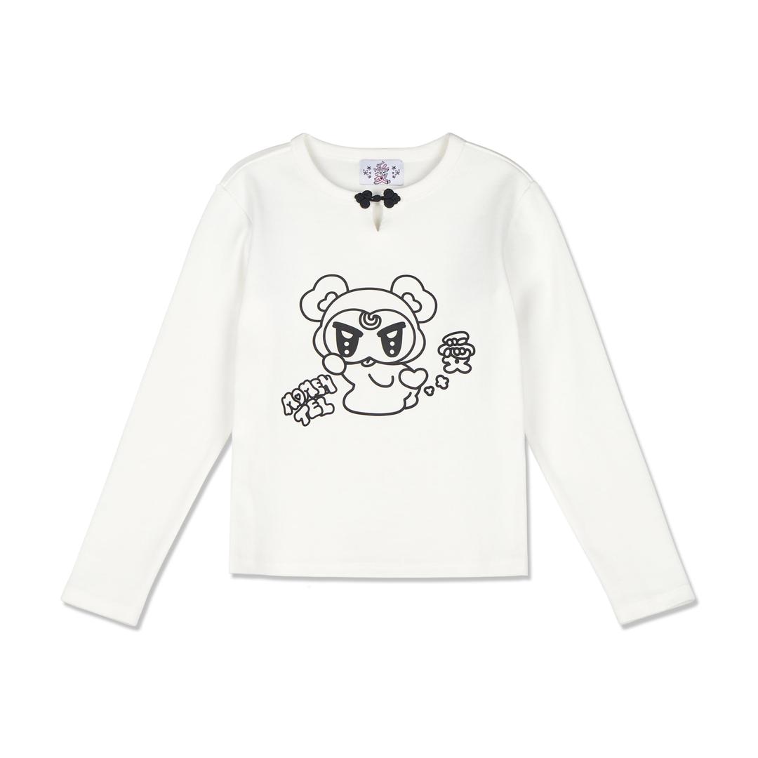 MOMENTEL  baby t-shirt White [10.30 배송 Pre-order]