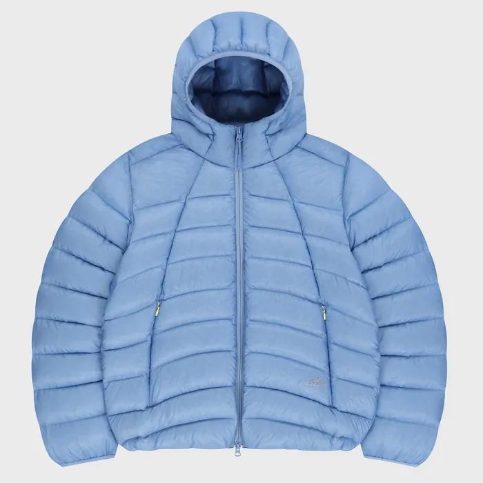 (11/17 발송) Hooded Fly Light Down Jacket Light Blue