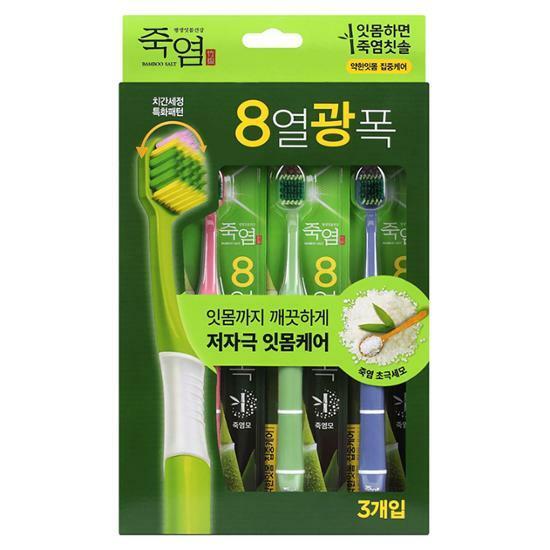 죽염 8열광폭 치아사이집중케어 3입