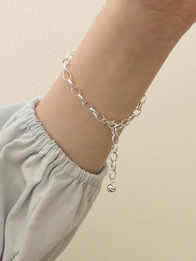 [92.5 silver] Bonbon bracelet