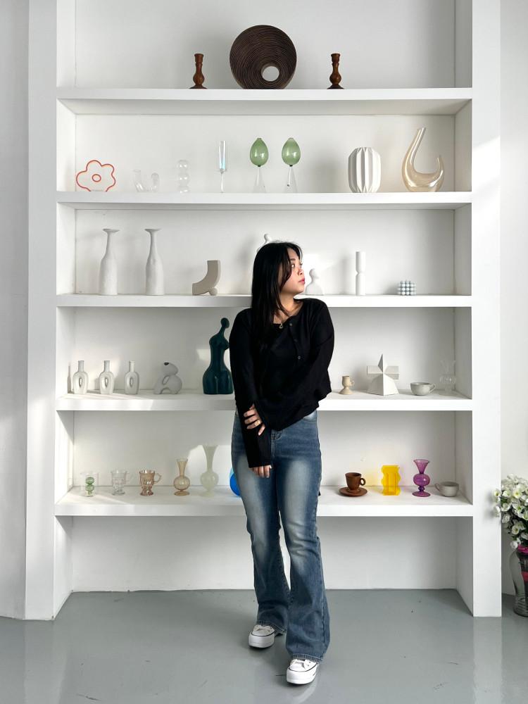 (3월출고) 빅사이즈) ~2XL군살커버 부츠컷 팬츠(기장/안감선택가능)