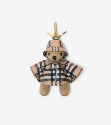 토마스 베어 참 (샌드 베이지) - 여성 | 공식 Burberry®