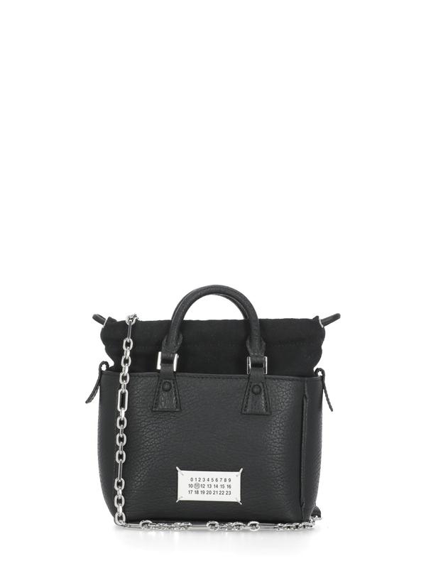 메종 마르지엘라 블랙 버킷백