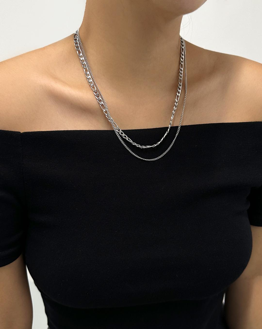 [N11] Layered Basic Necklace