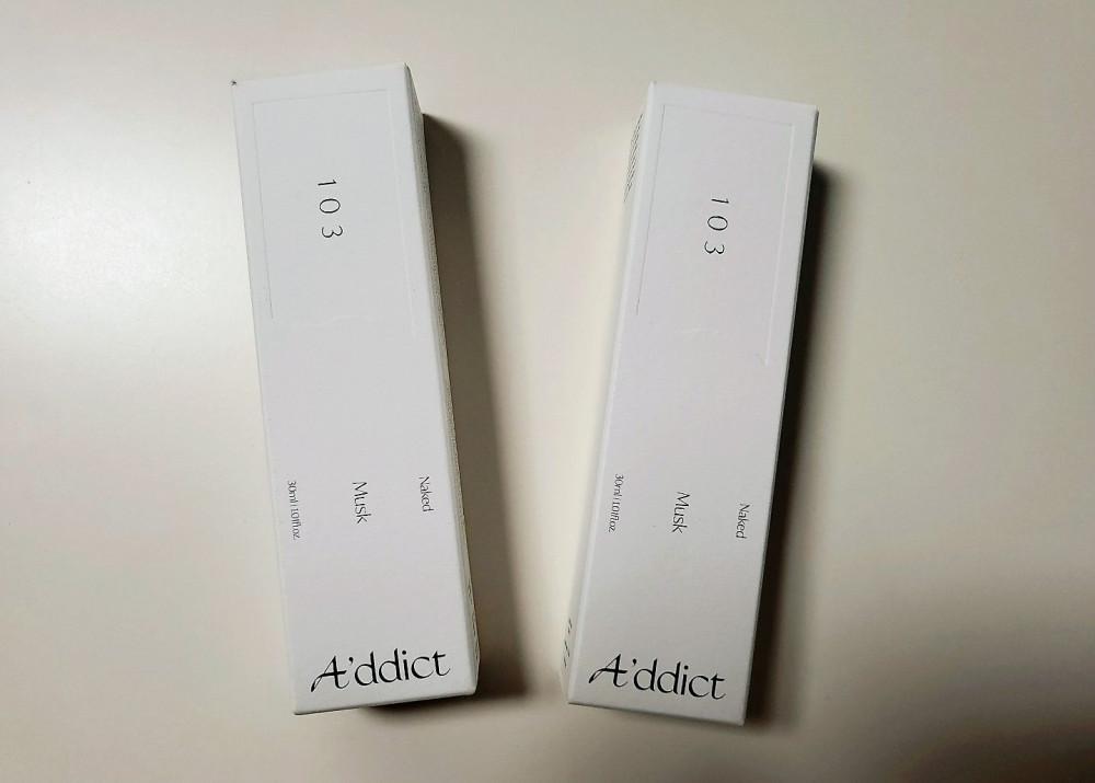 에이딕트 솔리드퍼퓸 네이키드 머스크 103 / 샌달우드 201 30ml