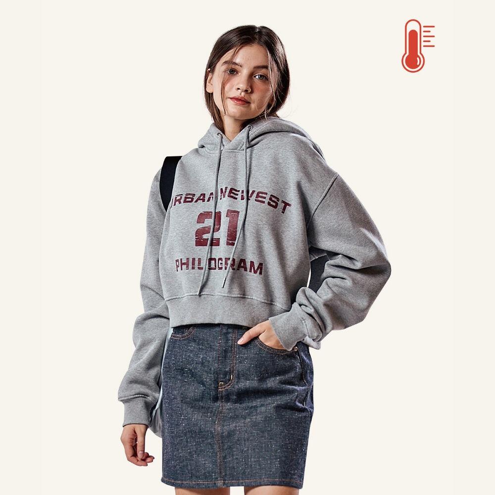 [기모]어반 뉴이스트 크롭 후드티(Gray)_008_Grey