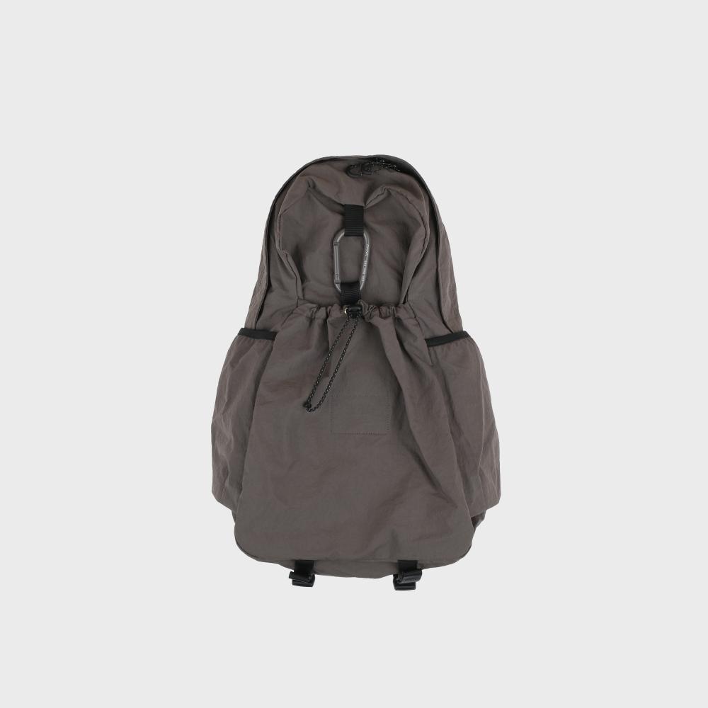 mmo backpack nylon wrinkle / chocolate