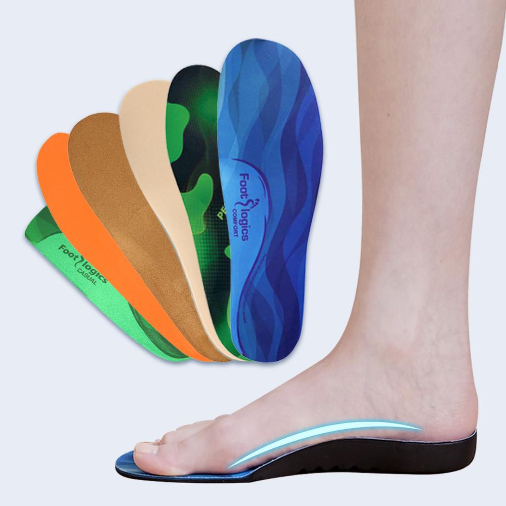 풋로직스 footlogics 기능성깔창 평발 운동화 발뒤꿈치 아치서포트 깔창 2cm