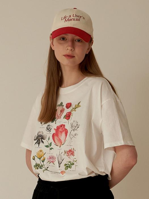 ROSE BOOK T-SHIRT