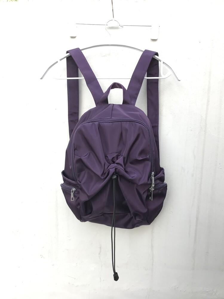 튜프티 sheen pocket backpack -purple