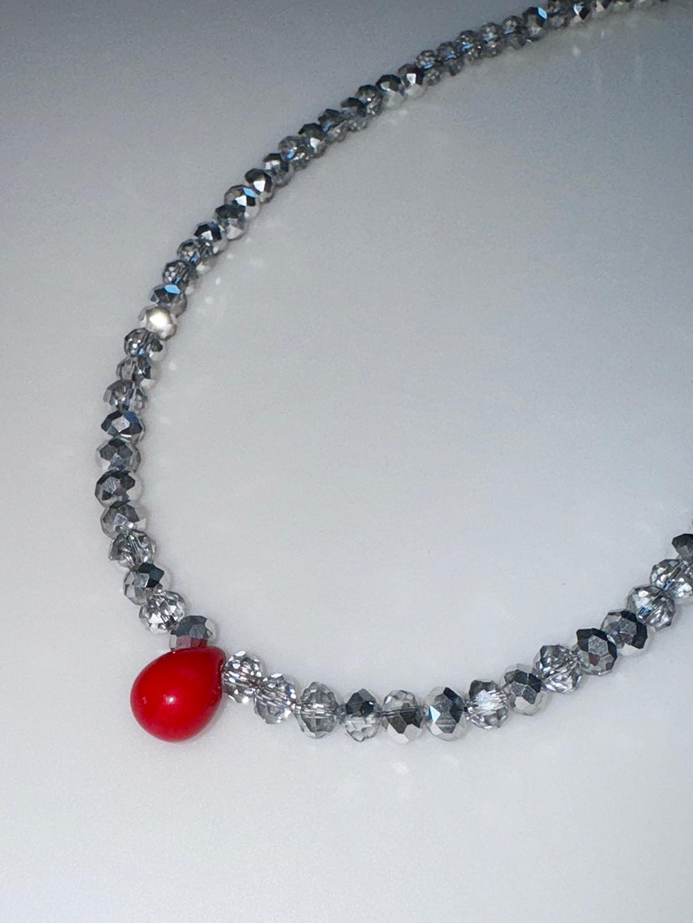 Rudolph the Red Nose Necklace