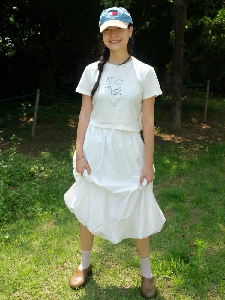 [윔지버드 ] I love horse 티셔츠 크롭 반팔티