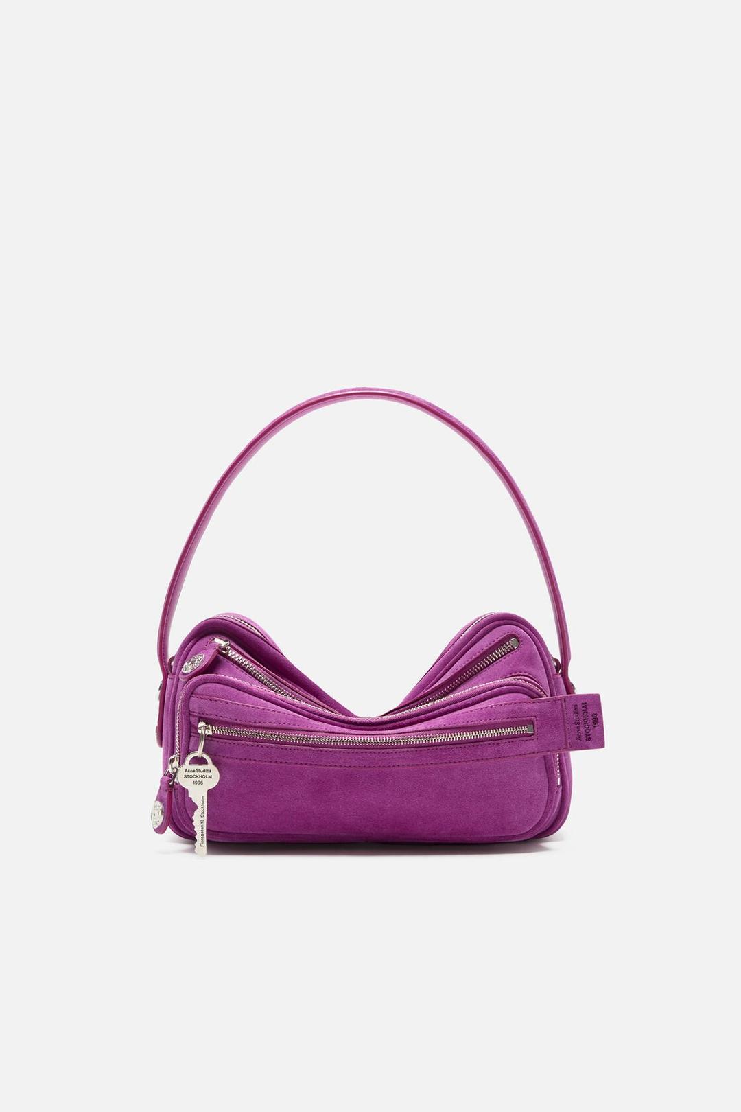 Camero 파티 스웨이드 숄더 백