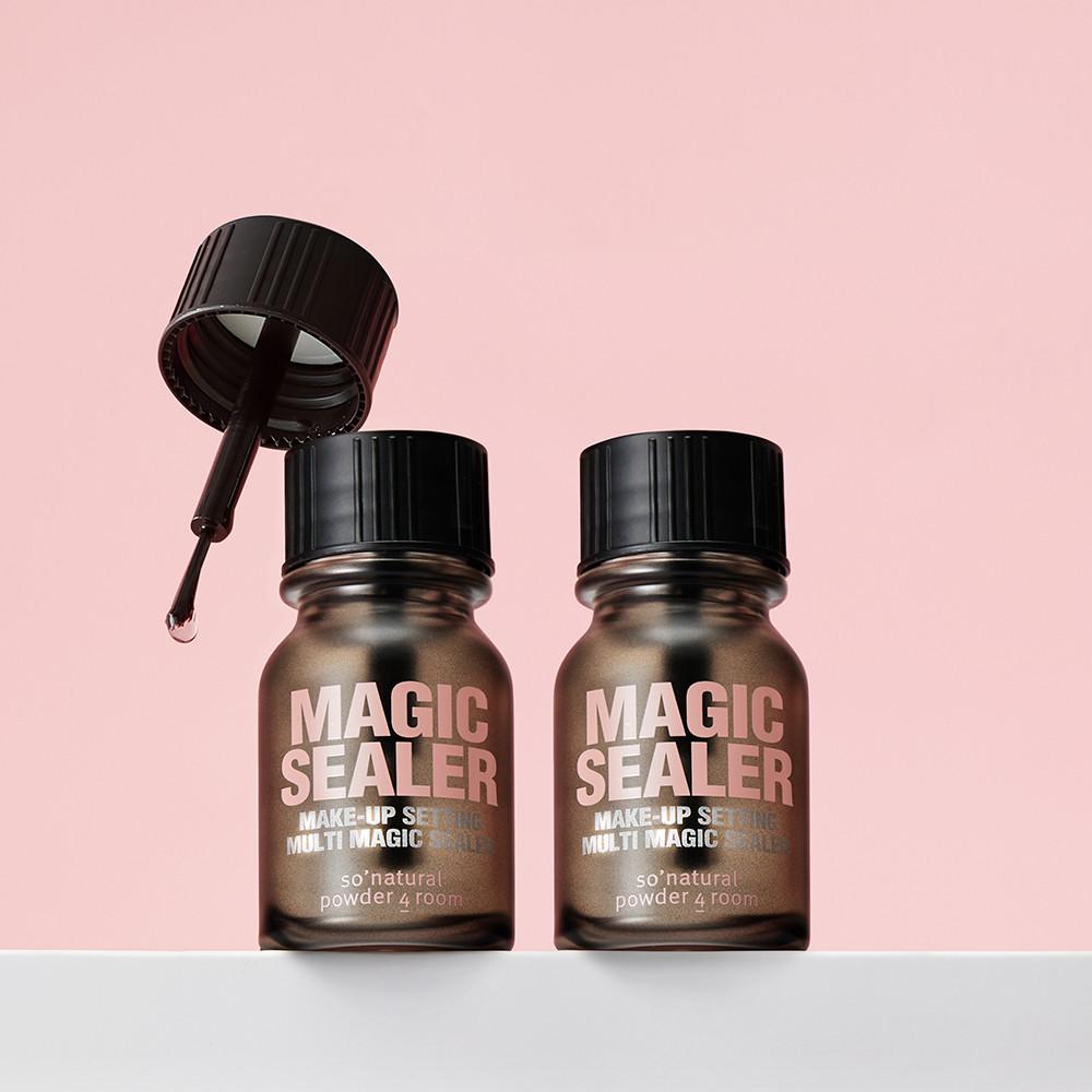 [증정] 쏘내추럴 메이크업 세팅 매직 실러 10ml + 코팅 젤 픽서 15ml