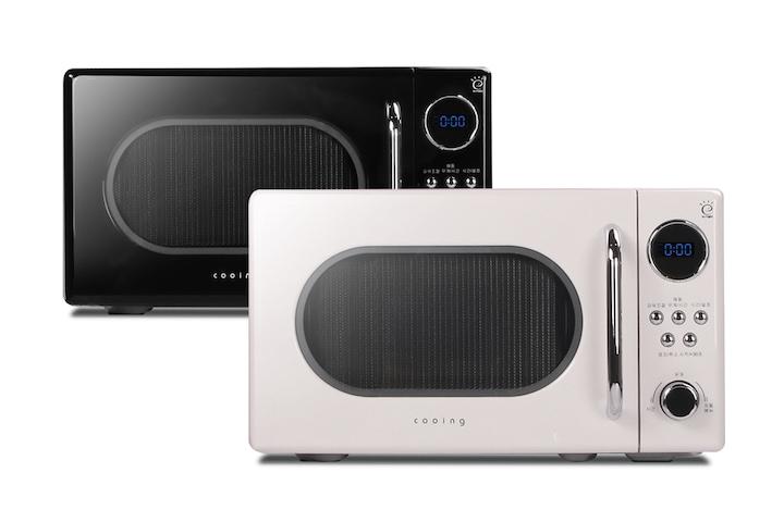 [오늘의딜] 빈티지 레트로 20L 전자레인지 MM-R20E 미니 소형 원룸 2colors