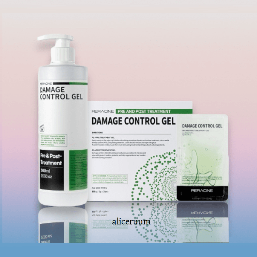 리라신 데미지 컨트롤 겔+샘플set 쿨링 트러블 재생 진정 수딩