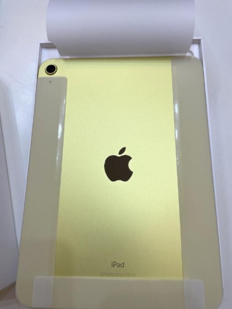 [애플 아이패드] 애플 아이패드 10세대 와이파이 64기가 옐로우 (국내 정식 발매 제품) MPQ23KH/A