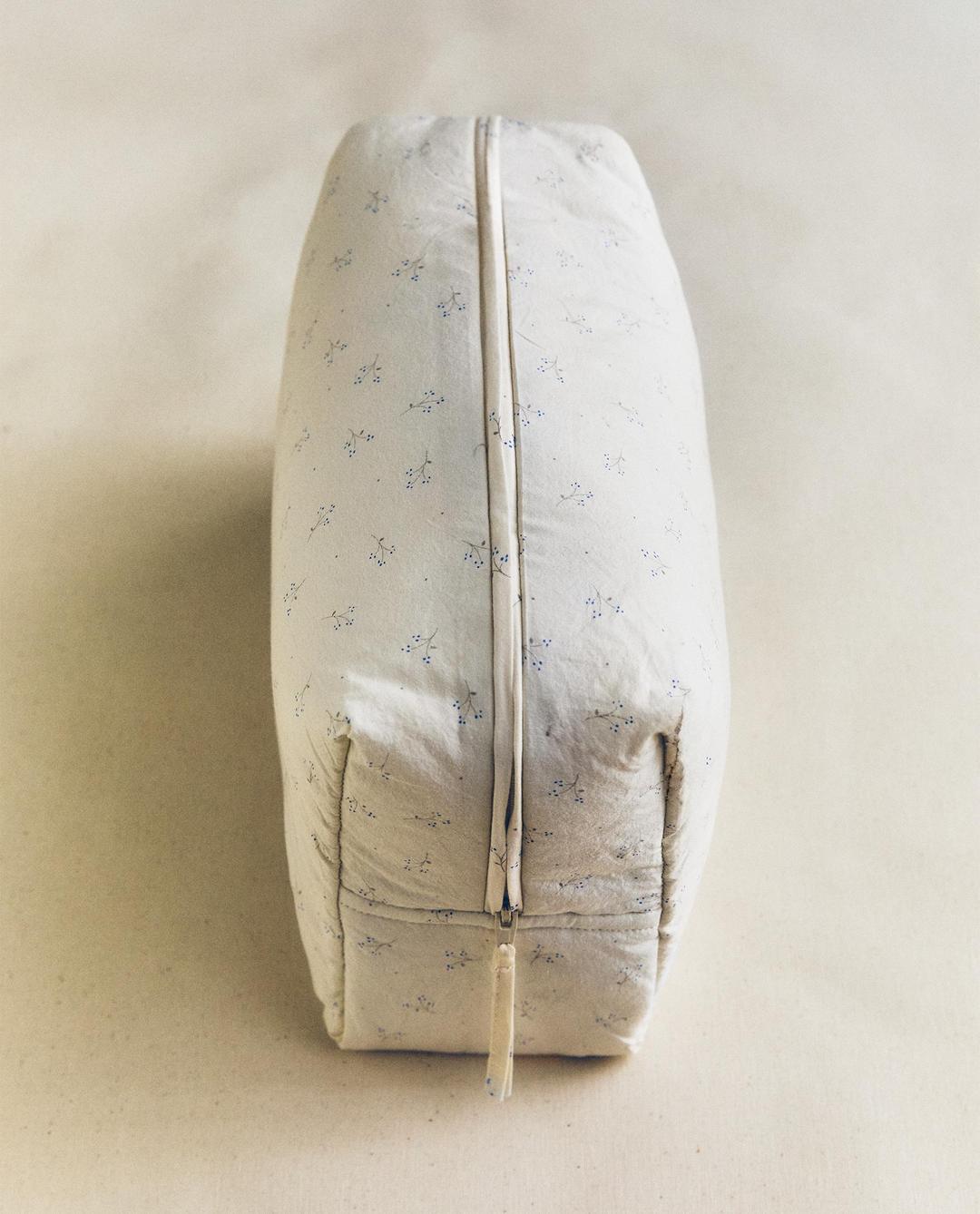 플로랄 프린트 키즈 대형 파우치