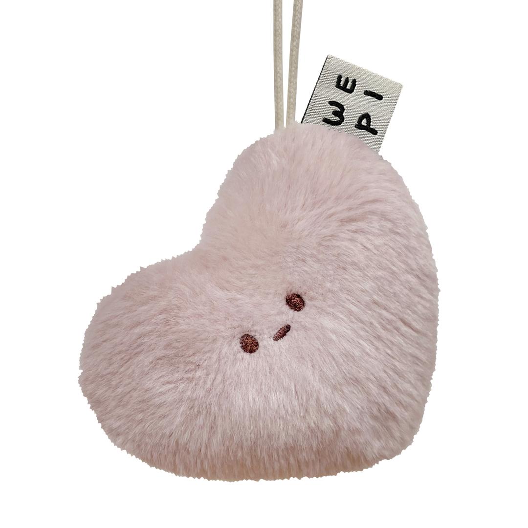 baby heart keyring