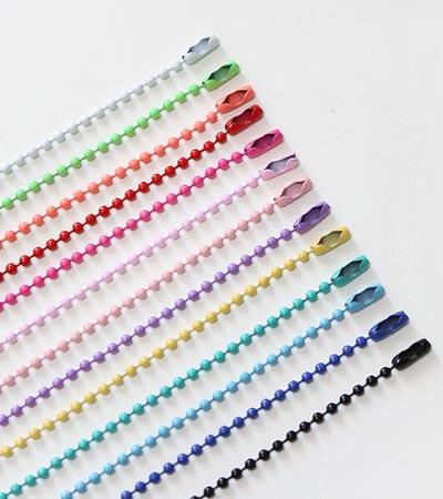 5개/12cm컬러군번줄13컬러_493851